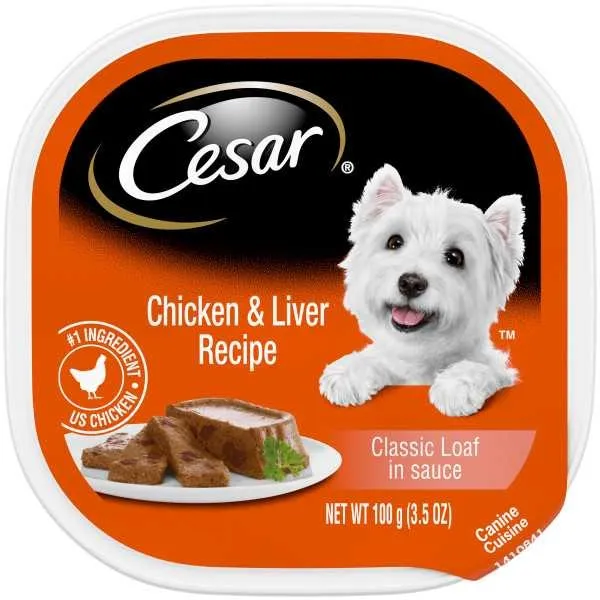 24/3.5 oz. Cesar With Chicken & Liver In Meaty Juices - Health/First Aid